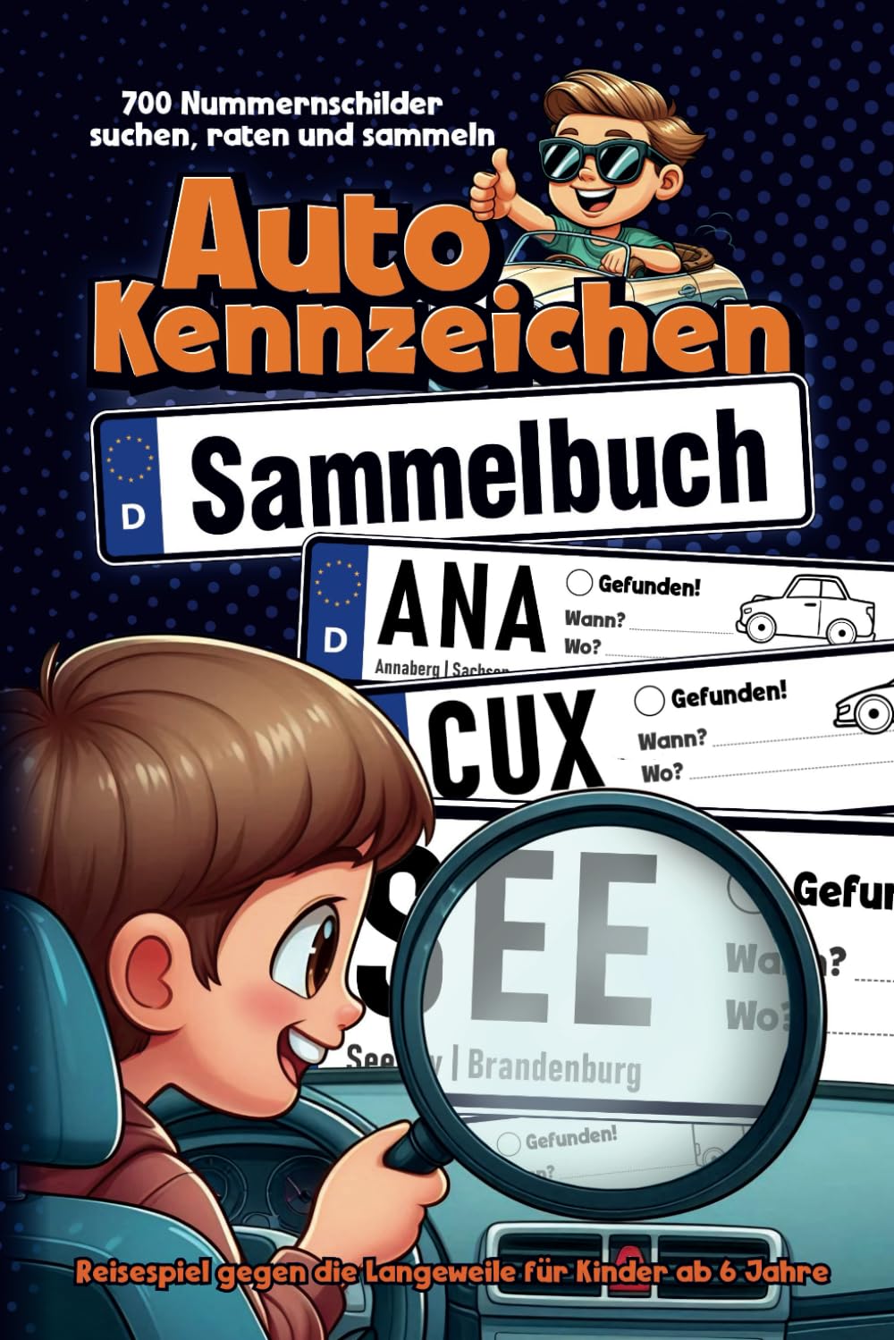Cover Autokennzeichen Sammel-Buch