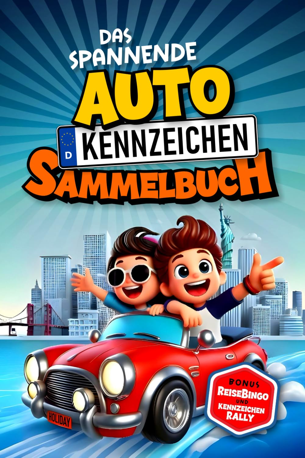 Cover Auto Kennzeichen Sammel-Buch