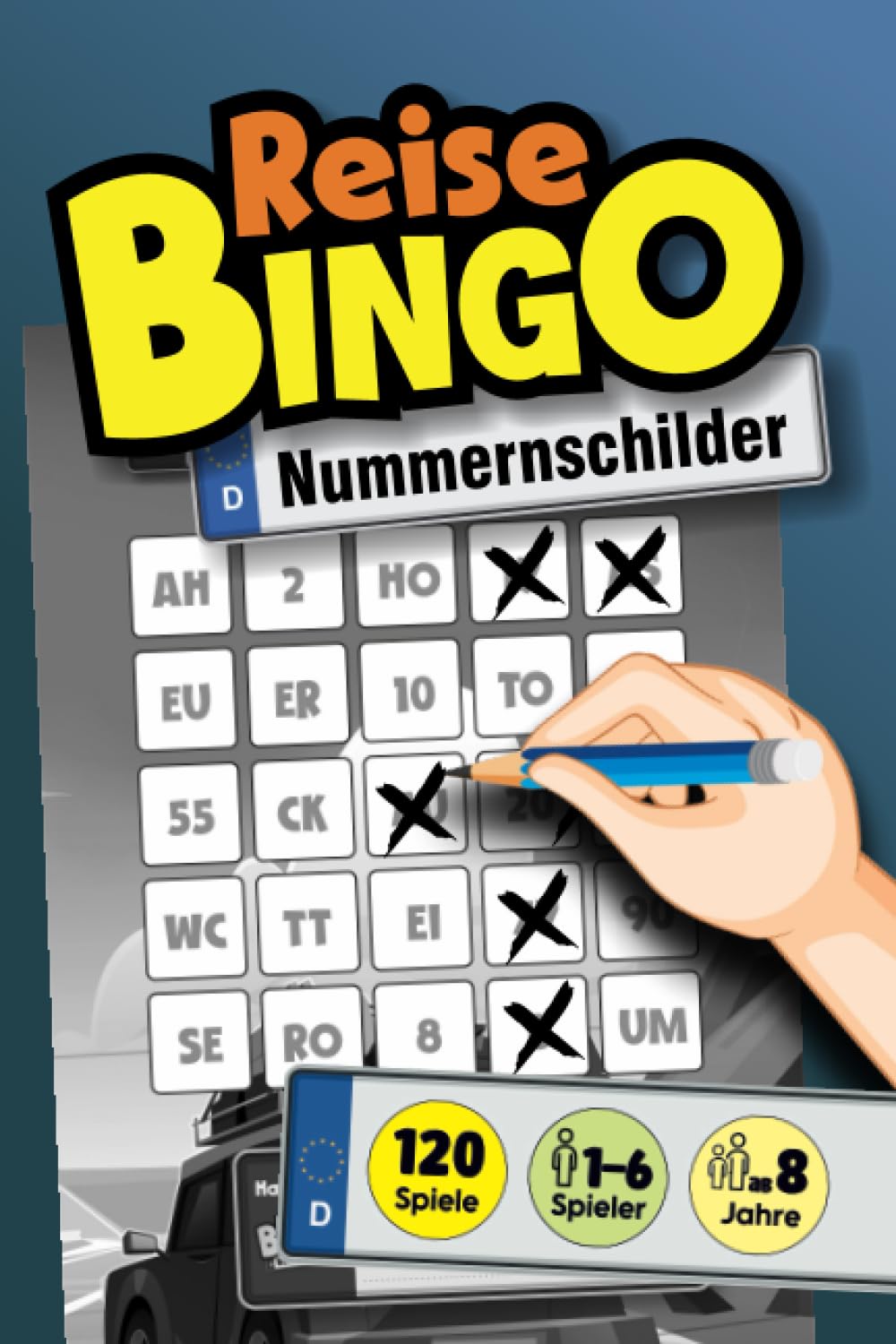 Cover ReiseBingo Nummernschilder