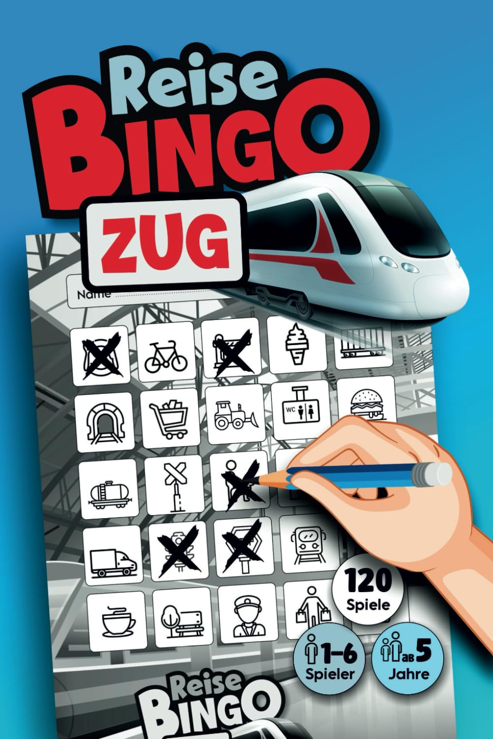 Cover ReiseBingo Zug & Bahn