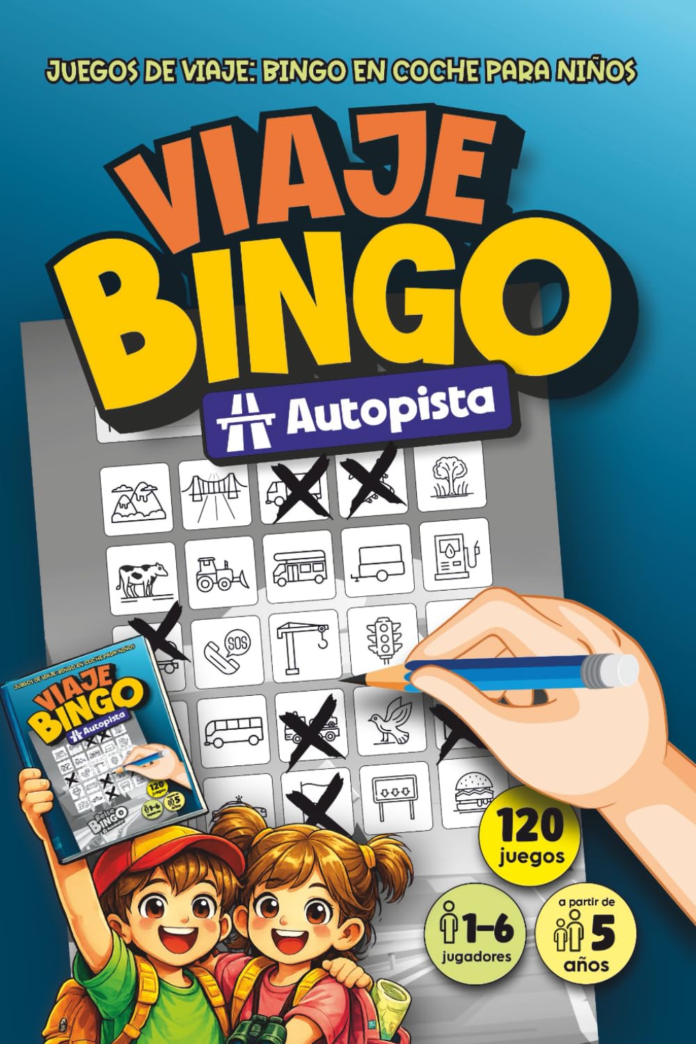 Viaje Bingo Autopista portada del libro para niños